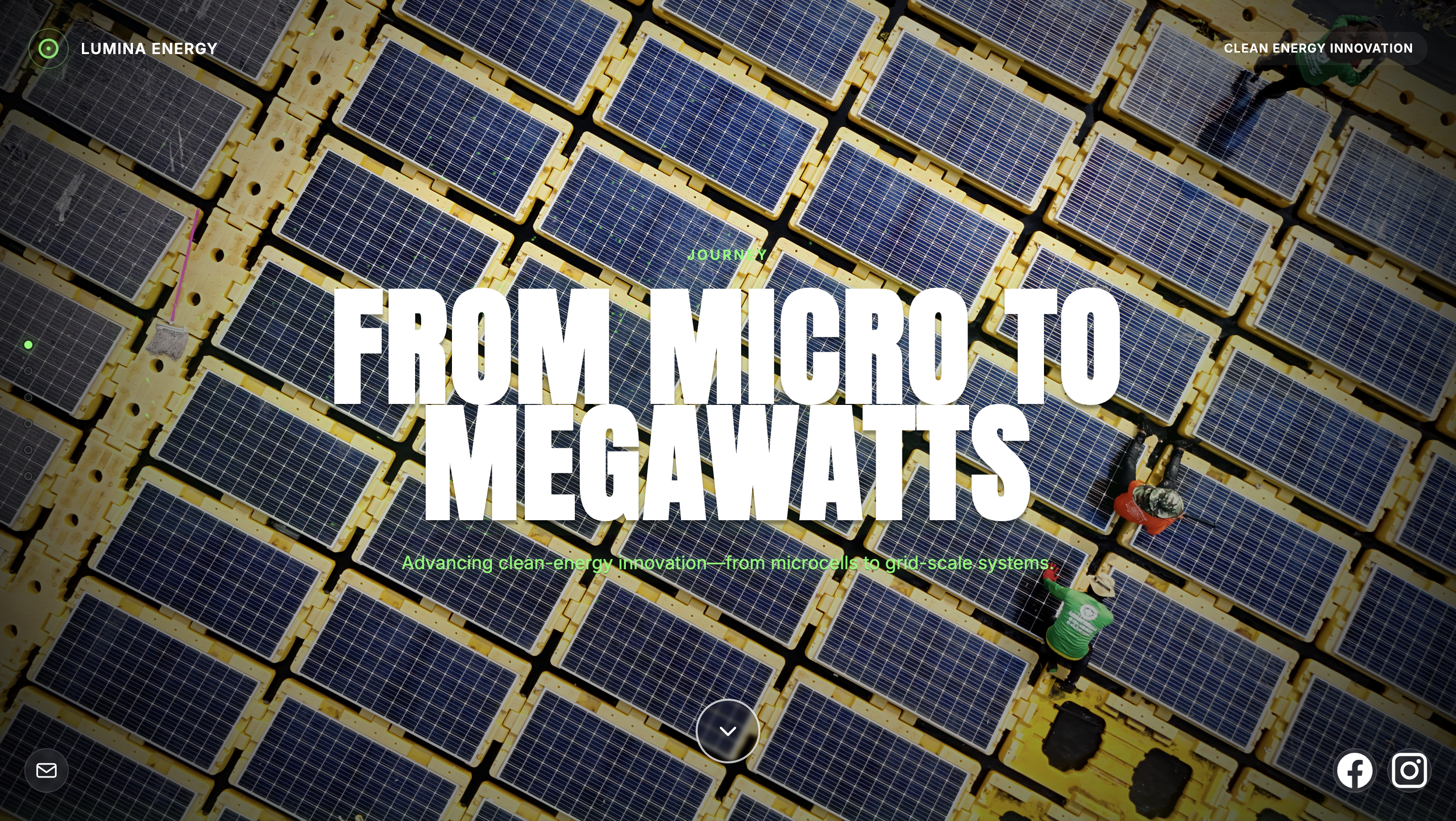 Arc Studio product site hero section